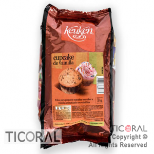MIX CUPCAKES DE VAINILLA X 1KG LODISER x 1